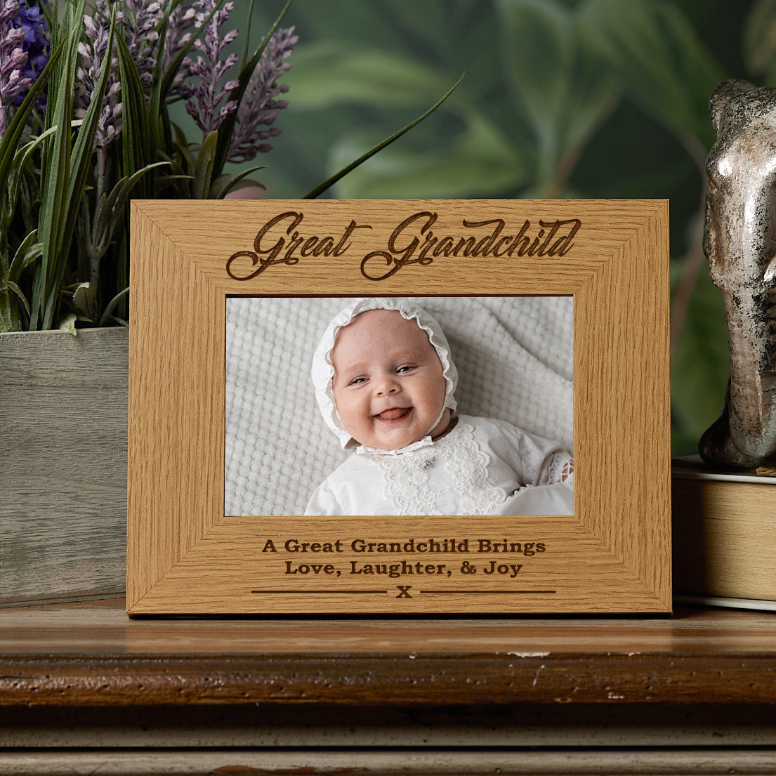 Great Grandchild Wooden Photo Frame Gift Grandchildren Photo Frame ukgiftstoreonline
