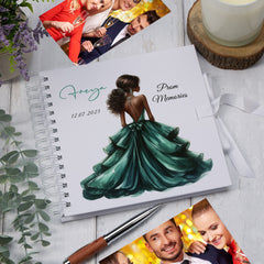 Custom Girl School Leavers Prom Night Scrapbook Celebration Album Personalised Prom Memory Book Graduation Prom