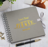 Personalised Stonehenge Keepsake Multiple Colour Scrapbook Photo Album Foil Print