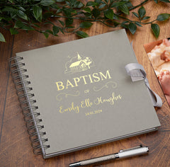 Personalised Baptism Day Multiple Colour Scrapbook Photo album Guestbook