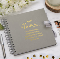 Personalised Mum Multiple Colour Scrapbook or Photo Album Gift With Sentiment