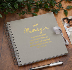 Personalised Mummy Multiple Colour Scrapbook or Photo Album Gift With Sentiment