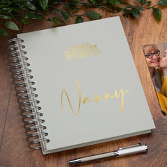 Large Nanny Photo Album With Sentiment Multiple Colours