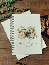 Large A4 Wedding Album Scrapbook Guest Book Boxed With Floral Camera