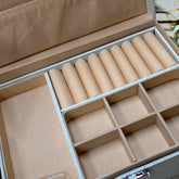 Personalised 18th Birthday Large Jewellery Box Gift Botanical Design