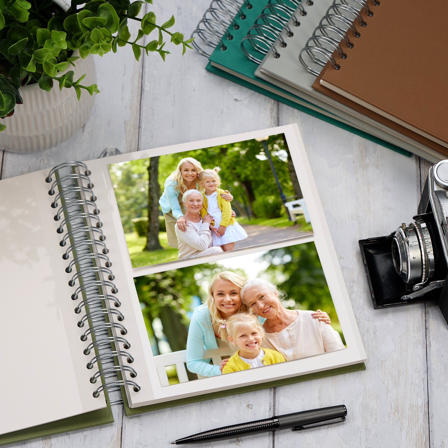 Large Gran Self Adhesive Photo Album Multiple Colours 19cm x 23cm or 22cm x 27cm Photo Album ukgiftstoreonline
