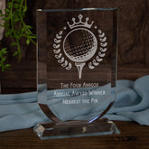 Personalised 15cm Golf Award Trophy Any Engraving or Occasion Shield Design