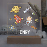 Personalised LED Space Star Lamp, Kids Night Light Gift, Baby Night Light, Birthday Gifts for Kids, Kids Bedroom Nursery Table Light