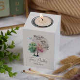 Personalised Remembrance Memorial Tea Light Candle Holder Those We Love