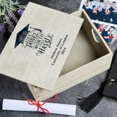 Personalised Large Graduation Keepsake Box Tassel Hassel