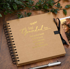 Personalised Great Grandad Multiple Colour Scrapbook Photo Album Gift With Sentiment