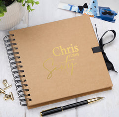 Personalised Any Name and Age Birthday Multiple Colour Scrapbook Memory Photo Album