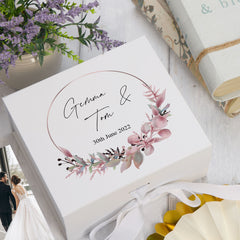 Personalised Keepsake Box Wedding Memory box Gift