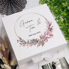 Personalised Keepsake Box Wedding Memory box Gift