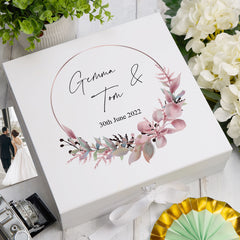 Personalised Keepsake Box Wedding Memory box Gift
