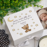 ukgiftstoreonline Personalised Baby Gift Keepsake Memory Box Twinkle Twinkle Little Star