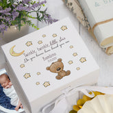 ukgiftstoreonline Personalised Baby Gift Keepsake Memory Box Twinkle Twinkle Little Star