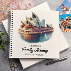 Personalised Australia Holiday Memory Scrapbook Journal Photo Albums