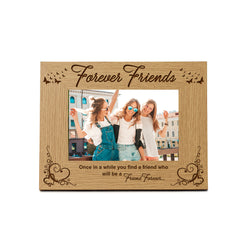 Friends Forever Wooden Photo Frame Gift