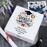 Personalised Graduation Luxury Wooden Keepsake Memory Gift Box