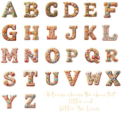 Personalised Christmas Photo Album Family Baby Memories Gingerbread Lettering