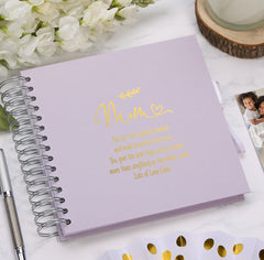 Personalised Mum Multiple Colour Scrapbook or Photo Album Gift With Sentiment