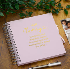 Personalised Mummy Multiple Colour Scrapbook or Photo Album Gift With Sentiment