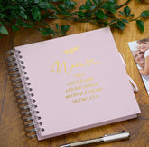 Personalised Nan Multiple Colours Scrapbook or Photo Album Gift With Sentiment