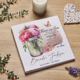 Personalised Those We Love Remembrance Photo Album With Linen Cover