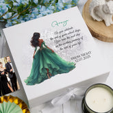 Personalised Girls Prom Night Keepsake Box Customised Prom Memory Storage Box
