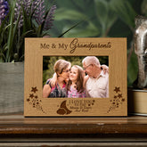 Me and My Grandparents Love You To The Moon Photo Frame Gift Grandparents Photo Frame ukgiftstoreonline