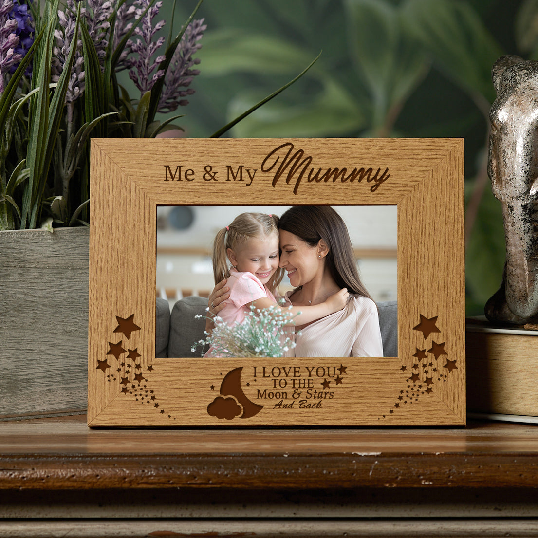 Me and My Mummy Love You To The Moon Photo Frame Gift Photo Frame ukgiftstoreonline