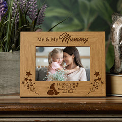Me and My Mummy Love You To The Moon Photo Frame Gift Photo Frame ukgiftstoreonline