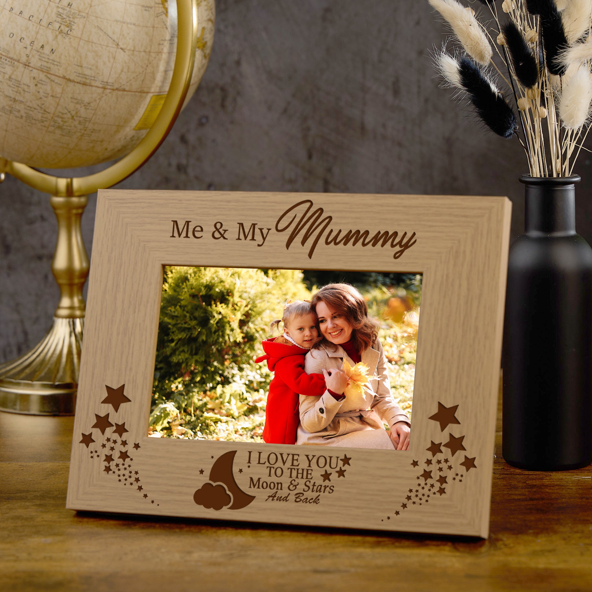 Me and My Mummy Love You To The Moon Photo Frame Gift Photo Frame ukgiftstoreonline