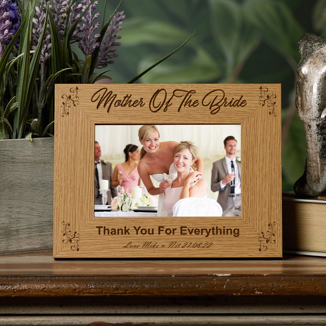 Personalised Mother Of The Bride Photo Frame Wedding Gift wedding photo frame ukgiftstoreonline