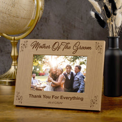 Personalised Mother Of The Groom Photo Frame Wedding Gift wedding photo frame ukgiftstoreonline