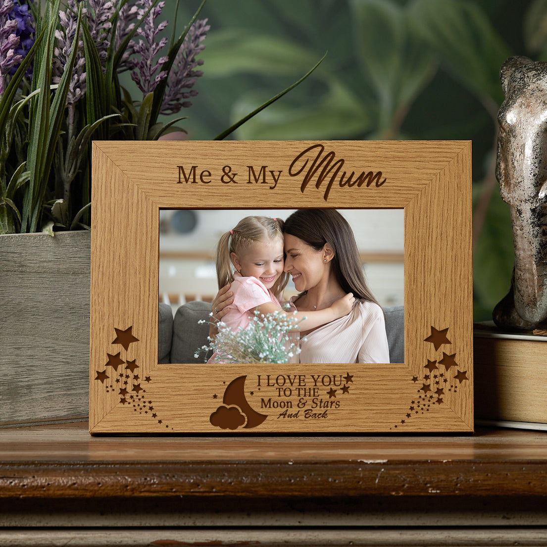Me and My Mum Love You To The Moon Photo Frame Gift Mum Photo Frame ukgiftstoreonline