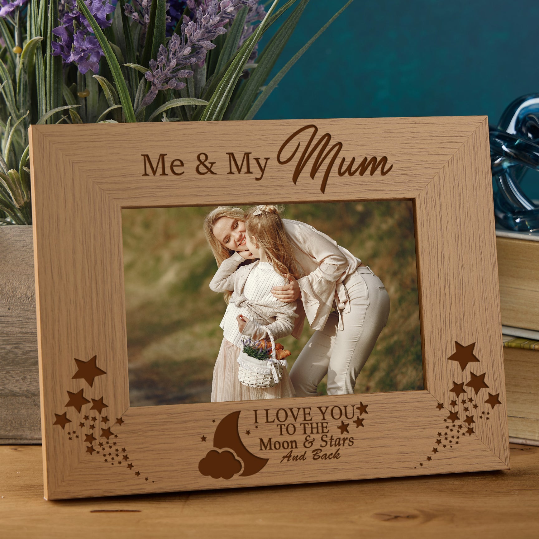 Me and My Mum Love You To The Moon Photo Frame Gift Mum Photo Frame ukgiftstoreonline