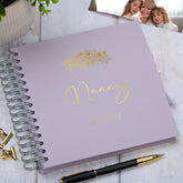 Personalised Nanny Scrapbook Photo Album With Sentiment Multiple Colours Memory Book