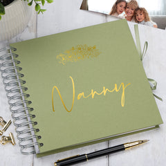 Multiple Colours Gift For Nanny Scrapbook Photo Album Memory Book