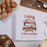 Personalised Recipe Book, Cook Book, Baking Sweet Memories