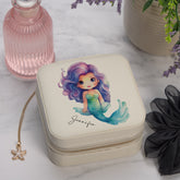 Personalised Kids Jewellery Box Gift With Mermaid