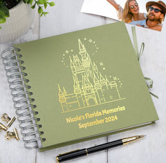 Personalised Florida Orlando Multiple Colour Scrapbook Photo Album Memory Keepsake Gift