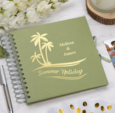 Personalised Tropical Paradise Summer Holidays Journal Album Multiple Colour Scrapbook