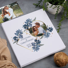 Large Linen Personalised Any Occasion Love Friendship Photo Album Custom Photos Memory Keepsake Album