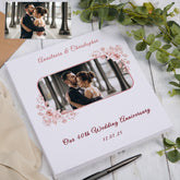 Personalised Our 40th Wedding Anniversary Linen Photo Album Custom Photo Keepsake Couple Gift
