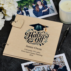 Personalised Graduation Keepsake Party Scrapbook Album