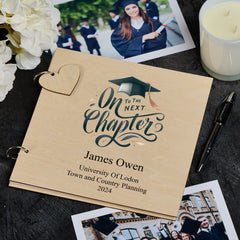 Personalised Graduation Keepsake Party Scrapbook Album