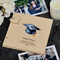 Personalised Graduation Keepsake Party Scrapbook Album