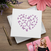 30th Birthday White Photo Album Gift With Butterflies 50 x 6x4 Photos Pack of 5 Wholesale Trade photo album ukgiftstoreonline